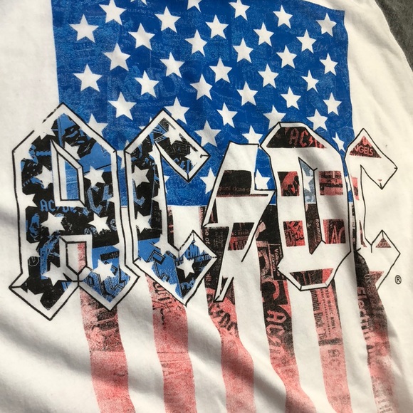 AC⚡️DC Raglan Sleeve T-shirt S - Picture 3 of 6